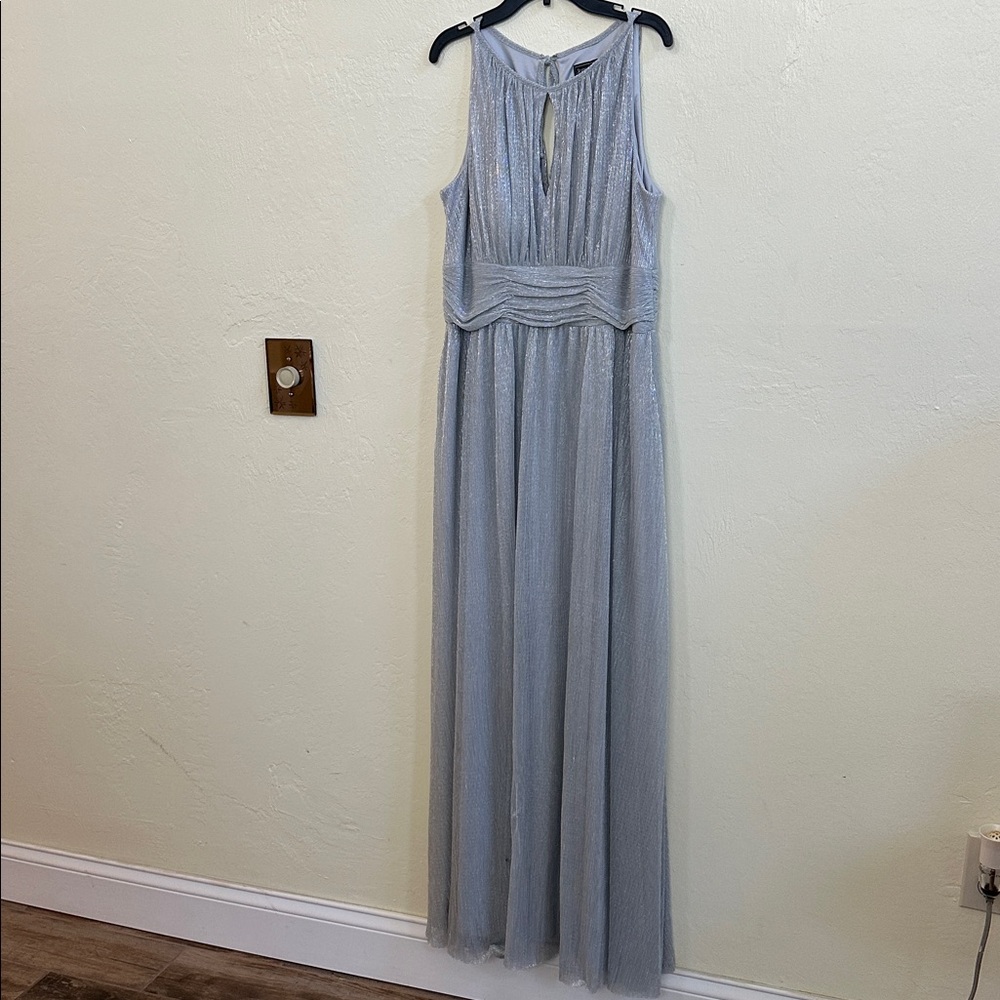 Jessica Howard Silver Maxi Dress